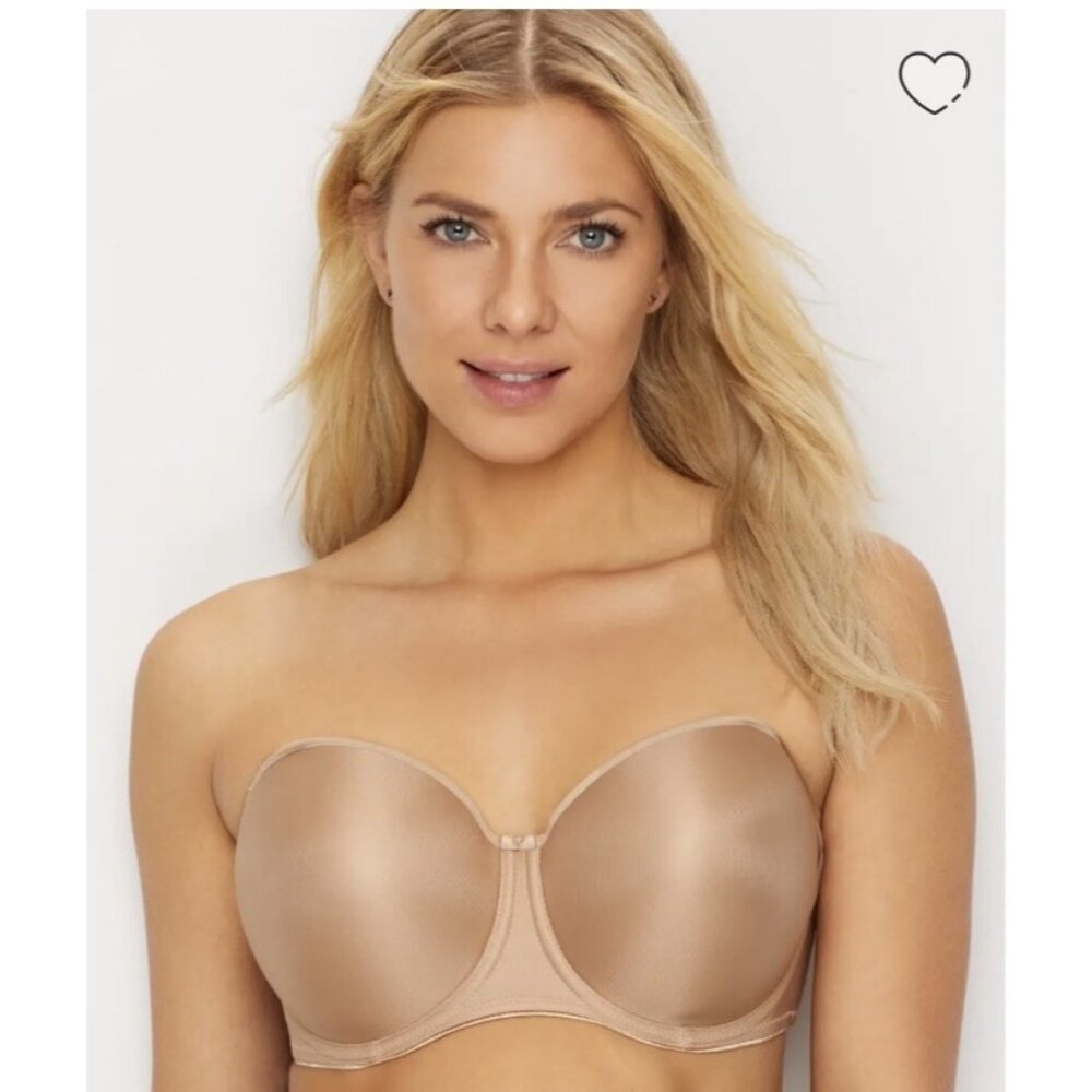Fantasie Women's 4530 Smoothing Moulded Strapless Bra Nude, 38G, NWT